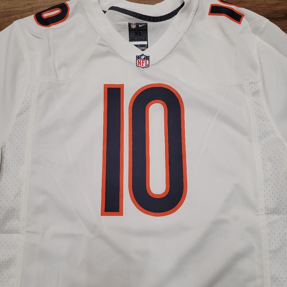 Nwt! Nike Men's Game Football Jersey NFL Chicago Bears (Mitch Trubisky) - Picture 6 of 11